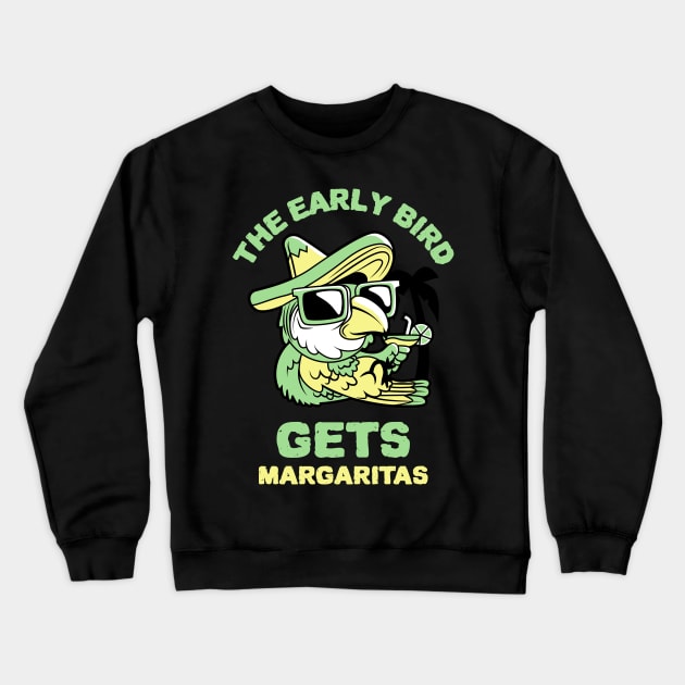 The Early Bird Crewneck Sweatshirt by Fresh Sizzle Designs